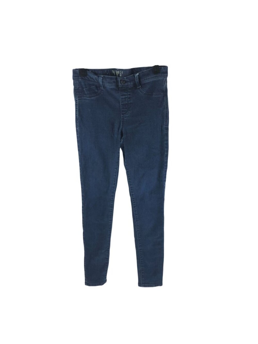 Rewash Womens Dark Blue Skinny Jeans Size 5/27 Cotton Blend Stretch Pull On